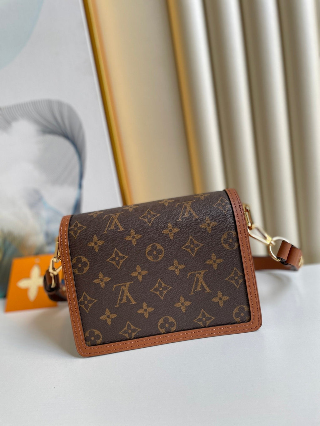 Louis Vuitton Mini Dauphine Monogram And Monogram Reverse Canvas By Nicolas Ghesquière For Spring-Summer, For Women  Shoulder Bags 20cm Louis Vuitton M45959
