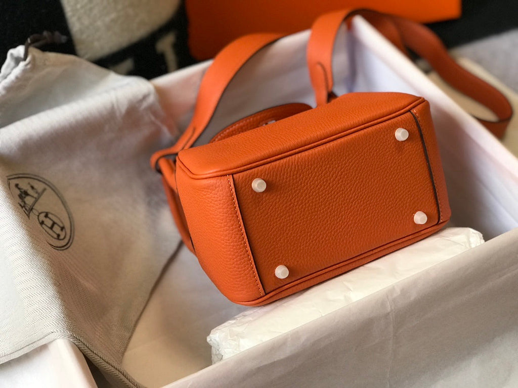 Lindy Mini ClemenBag Orange For Women, WomenÃ¢â‚¬â„¢s Handbags, Shoulder And Crossbody Bags 7.5in/19cm