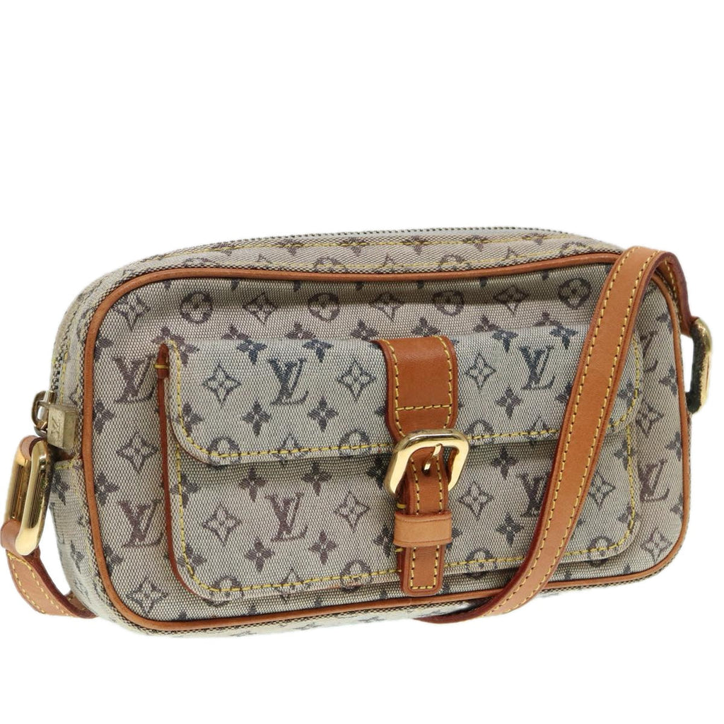 LOUIS VUITTON Monogram Mini Juliet MM Shoulder Bag Blue M92004 LV Auth ep5320