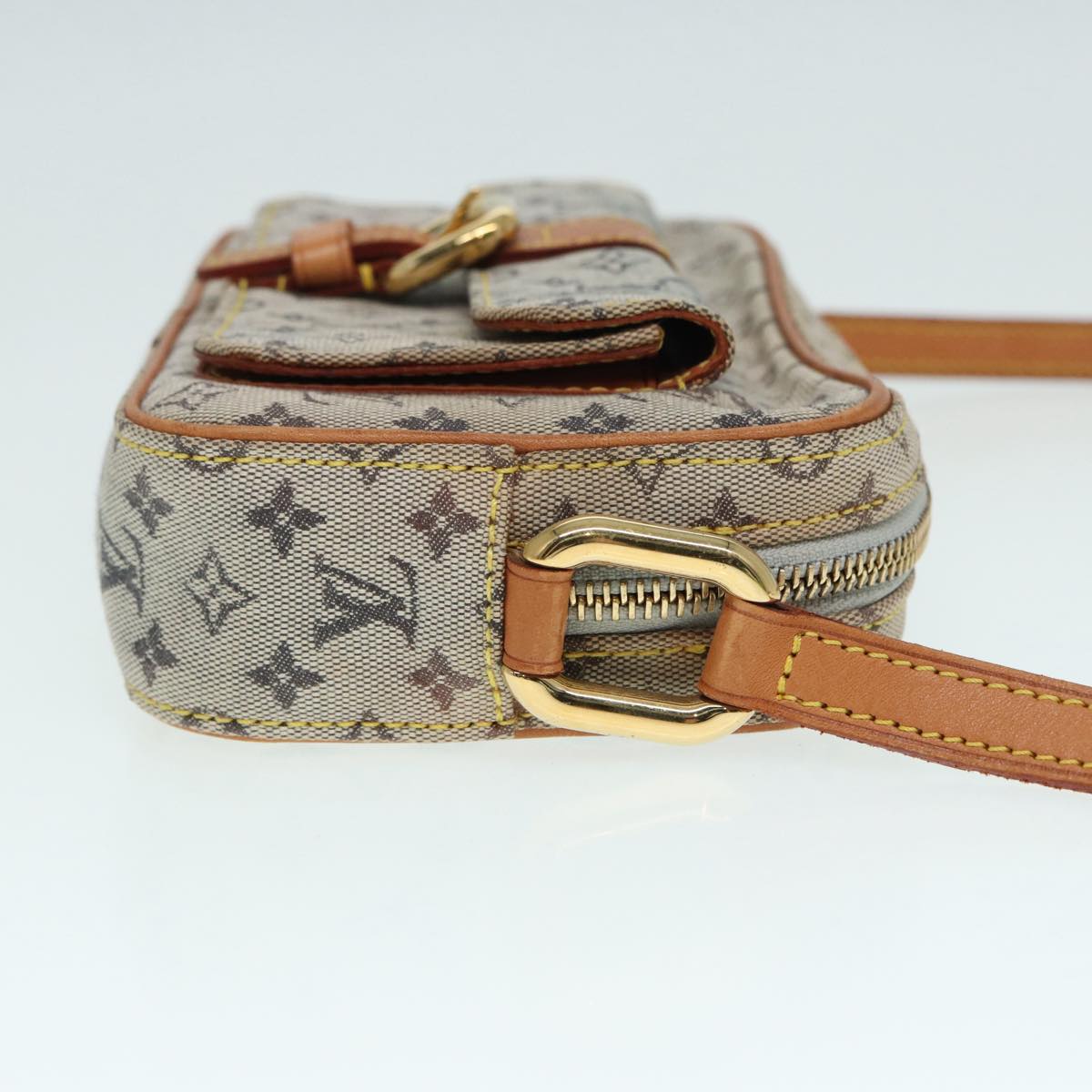 LOUIS VUITTON Monogram Mini Juliet MM Shoulder Bag Blue M92004 LV Auth ep5320