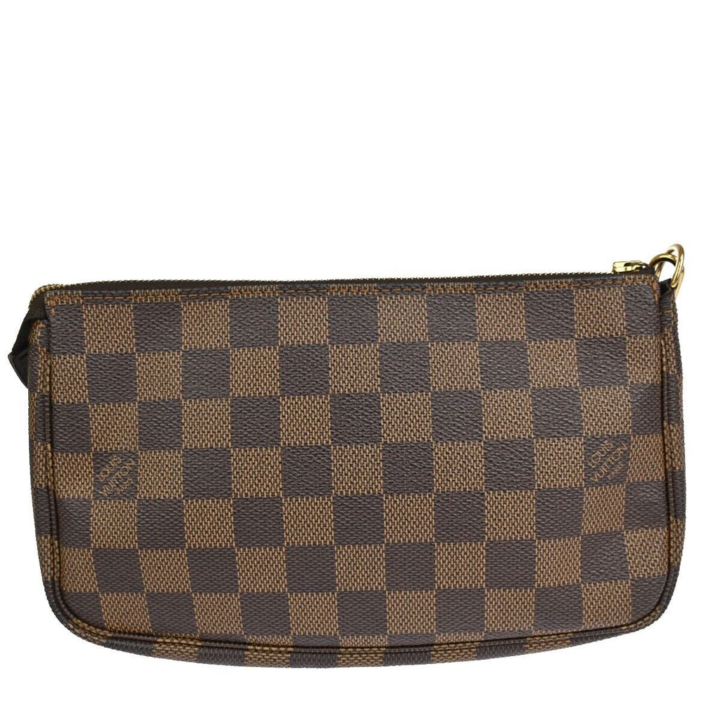 Louis Vuitton Pochette Accessoires  Canvas Clutch Bag