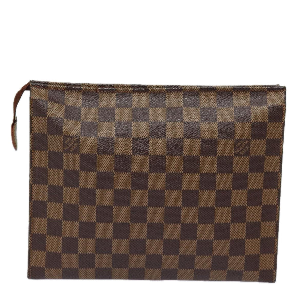 Louis Vuitton Poche Toilette  Canvas Clutch Bag