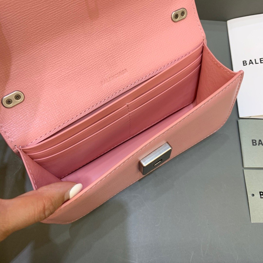 Gossip Small On Chain Shoulder Bag Light Pink, For Women,  Bags 7.4in/19cm