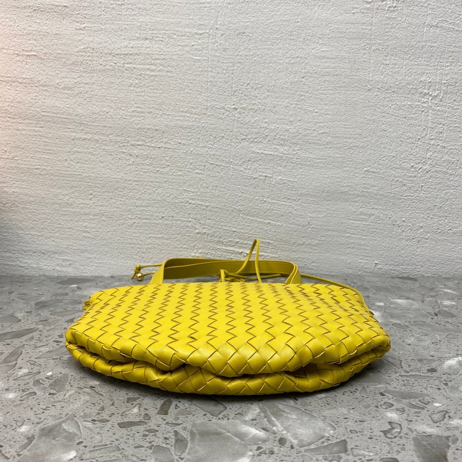 Bottega Veneta Shoulder Bag Yellow, For Women, Women’s Bags 10.2in/26cm