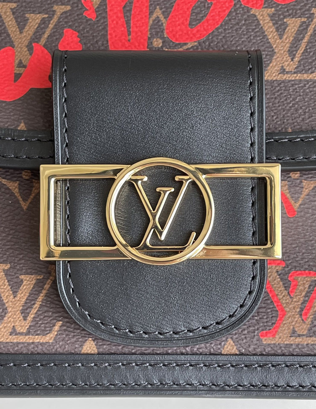 Top Quality Mini Dauphine Bags Fall In Love With Monogram Canvas Brown For Women 20cm Top Quality M45889