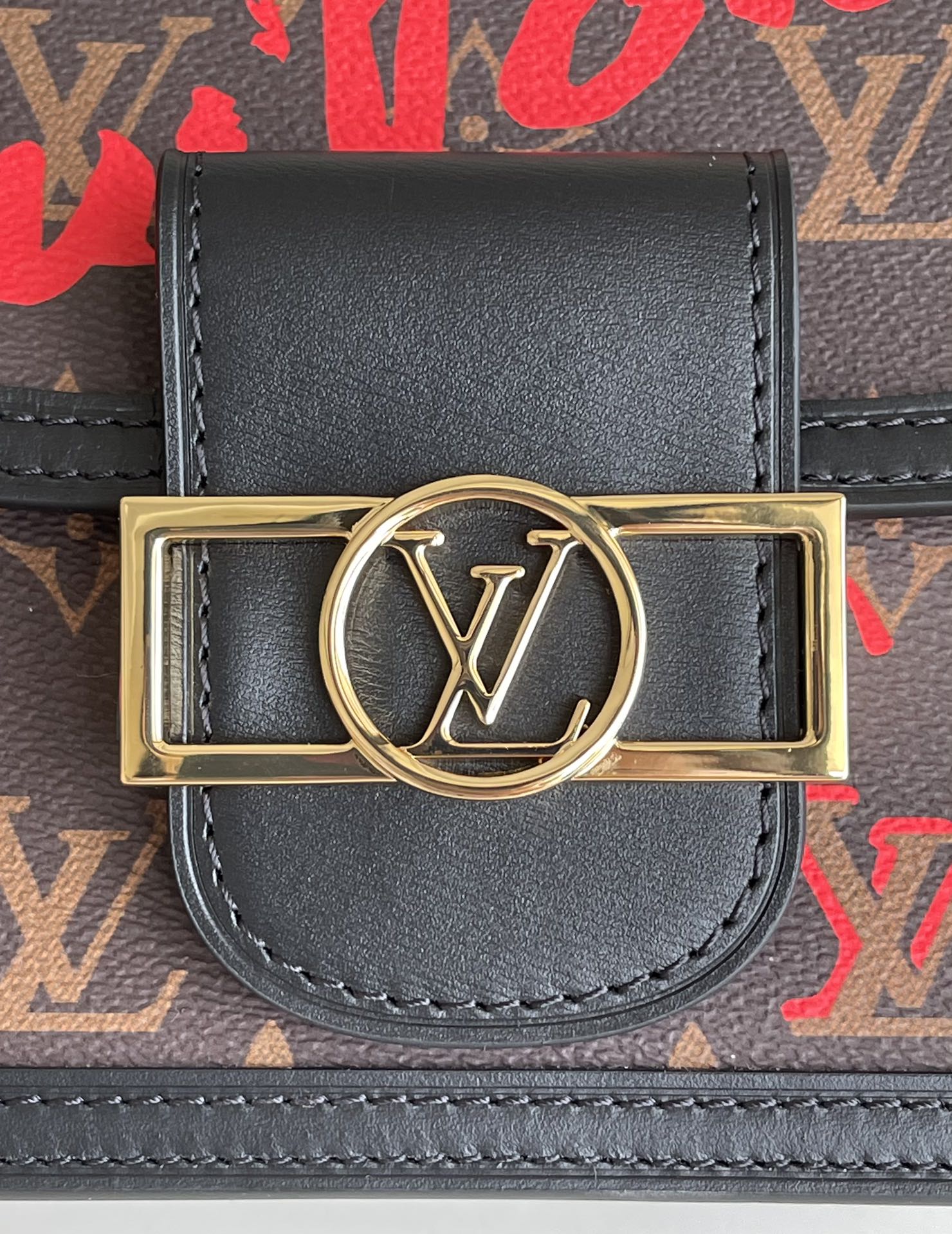 Top Quality Mini Dauphine Bags Fall In Love With Monogram Canvas Brown For Women 20cm Top Quality M45889