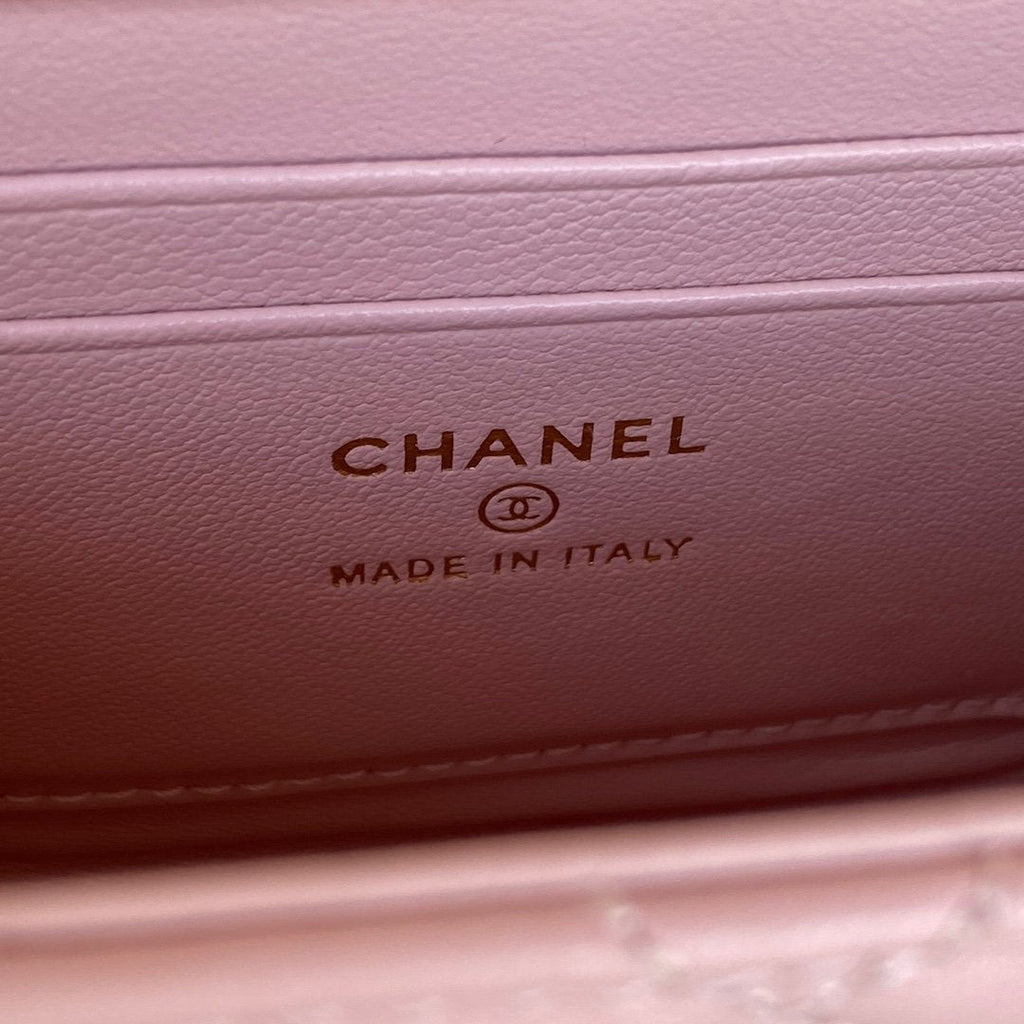 Chanel Clutch With Chain Gold Hardware PiNike For Women, Women’s Handbags, Shoulder Bags 5.7in/14.5cm