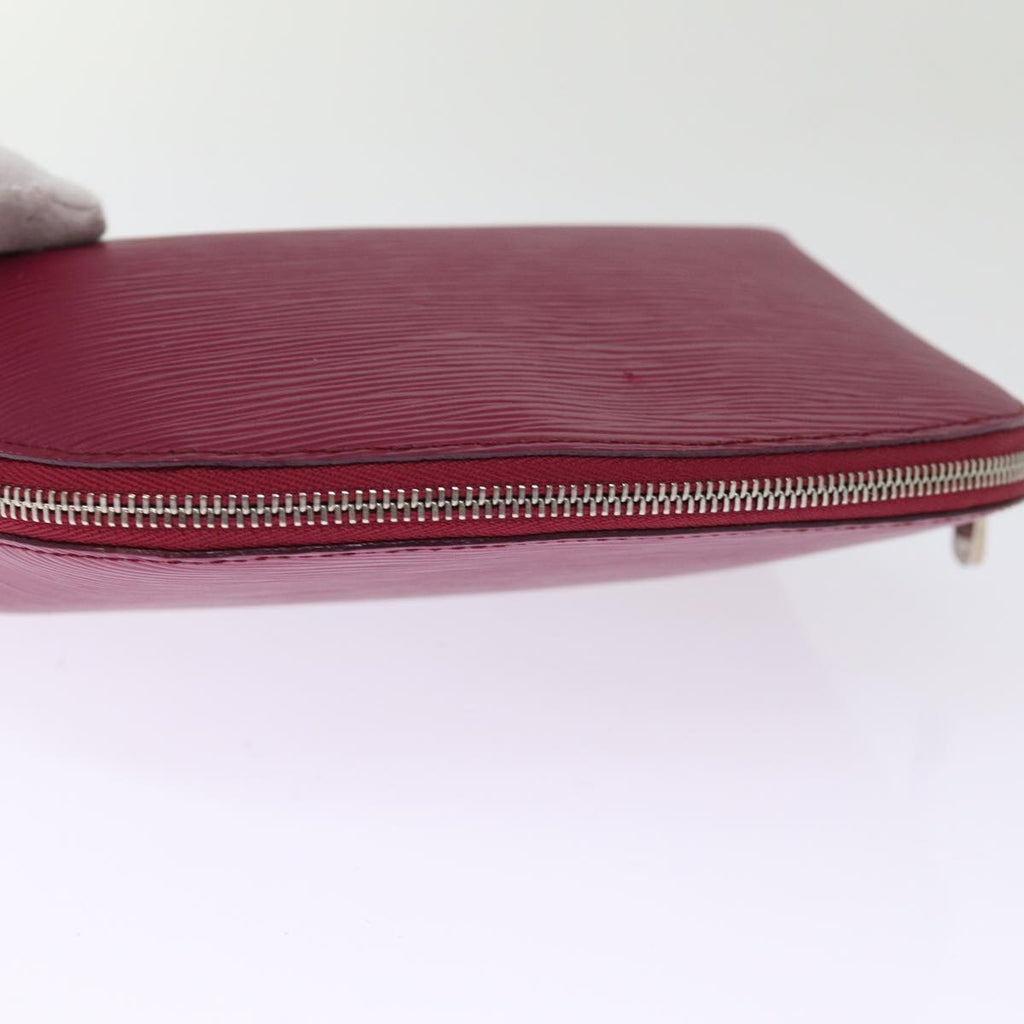 Louis Vuitton Cosmetic Pouch  Leather Clutch Bag
