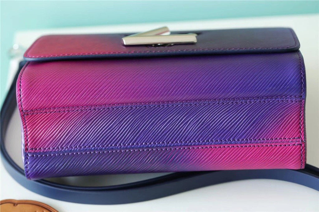 Louis Vuitton Twist PM Bag, Shoulder and Cross Body Bags For Women GraGLAMIent Blue 7.5in/19cm Louis Vuitton M59896