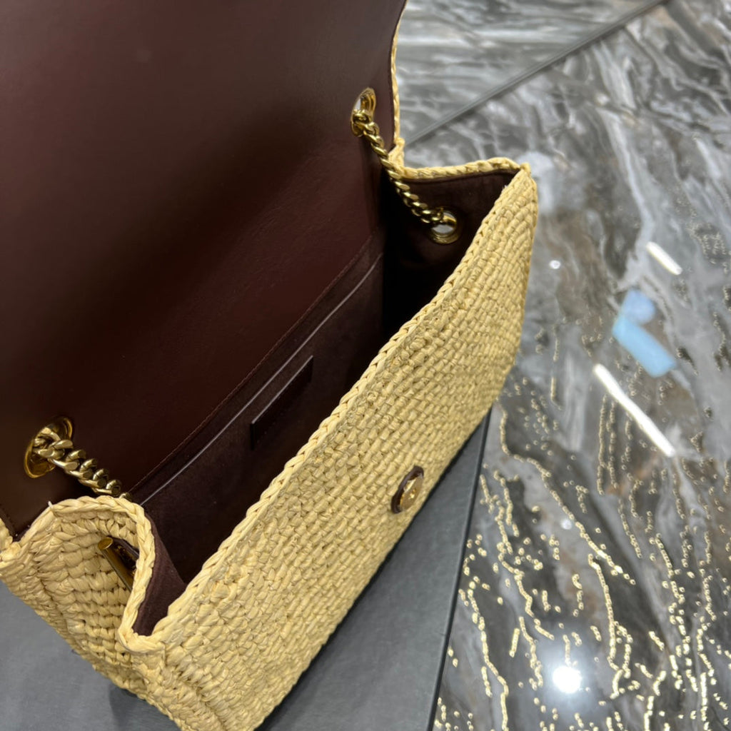 YSSL Niki Medium Chain Bag Yellow For Women, Women’s Bags 11in/28cm YSLâ