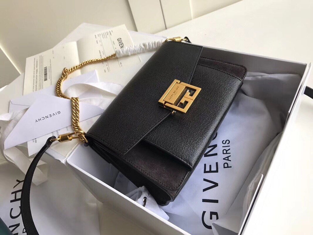gv GV3 Bag Black For Women, Handbags, Shoulder Bags 11.4in/29cm GVC