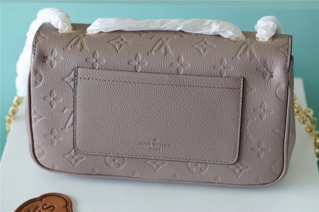Louis Vuitton Marceau Monogram Empreinte Dove Gray For Women,  Shoulder And Crossbody Bags 9.6in/29.5cm Louis Vuitton M46199