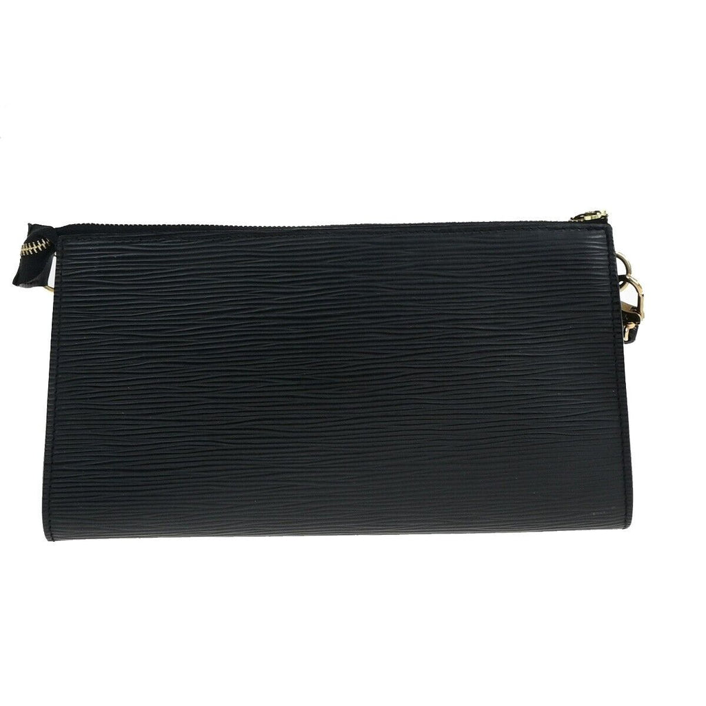 Louis Vuitton Pochette Accessoires  Leather Clutch Bag