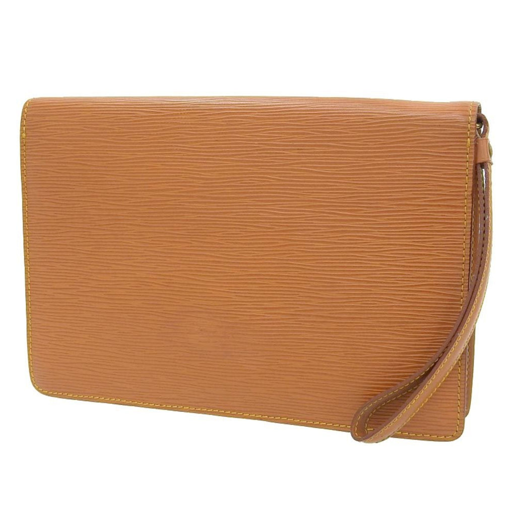 Louis Vuitton Sellier Drangonne  Leather Clutch Bag
