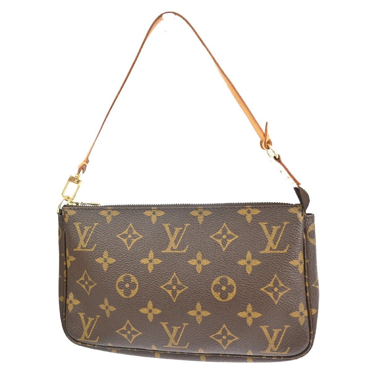 Louis Vuitton Pochette Accessoires  Canvas Clutch Bag