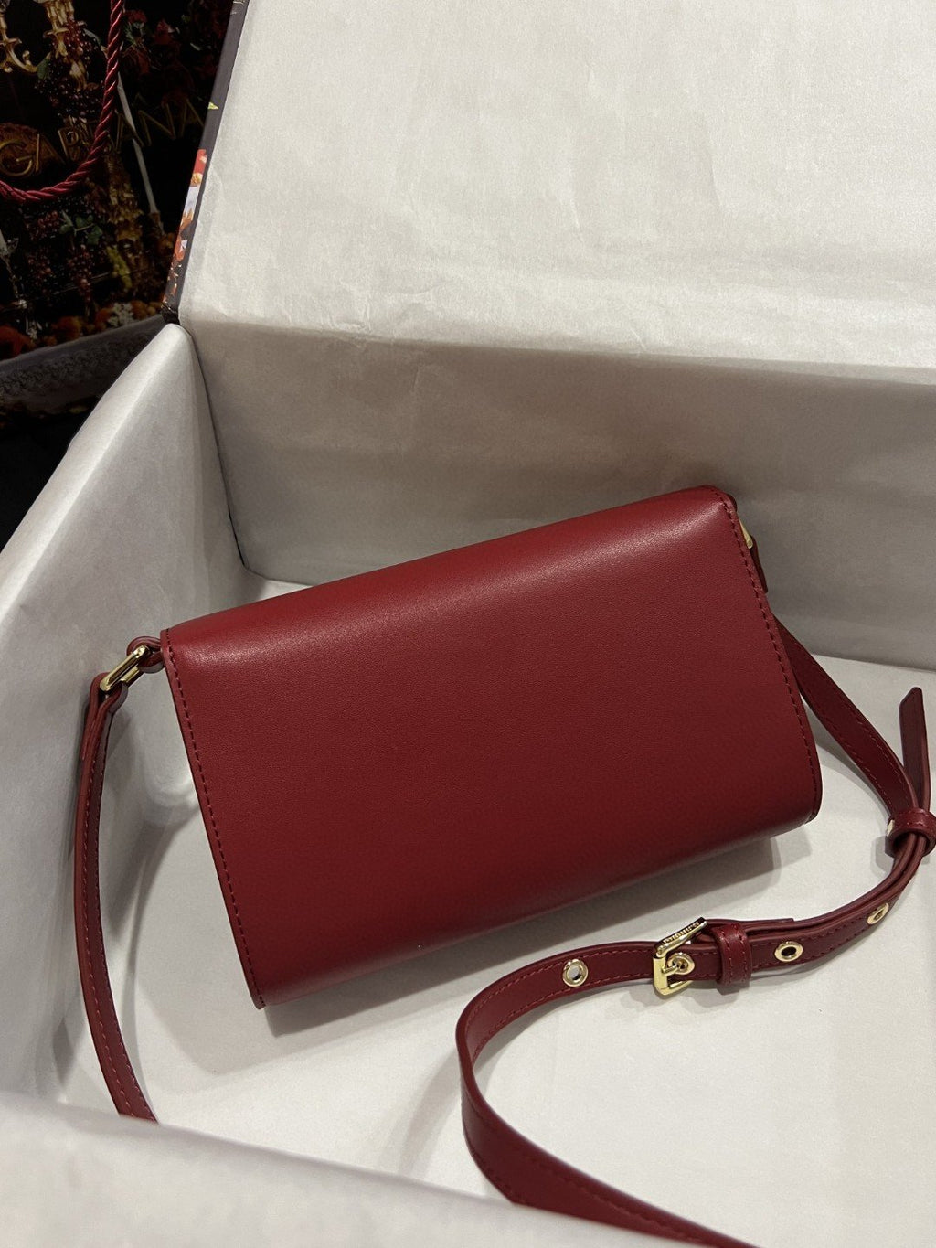 GLAMI 3.5 Clutch Burgundy For Women 8.3in/21cm GLAMIÃ‚Â 