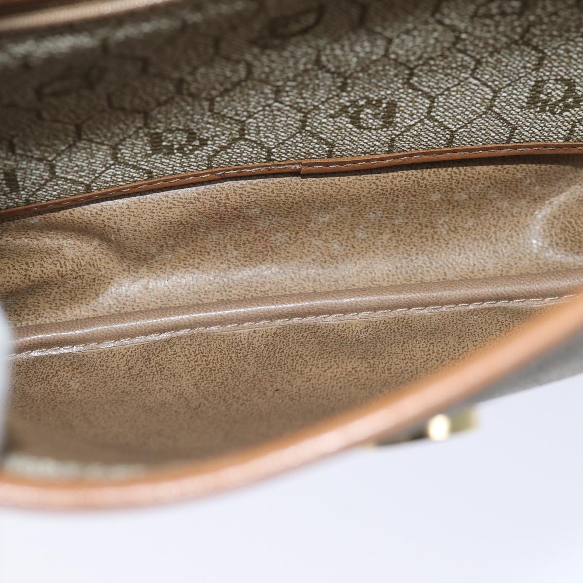 Dior Honeycomb  Canvas Shoulder Bag
