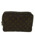 Louis Vuitton Trousse De Toilette  Canvas Clutch Bag