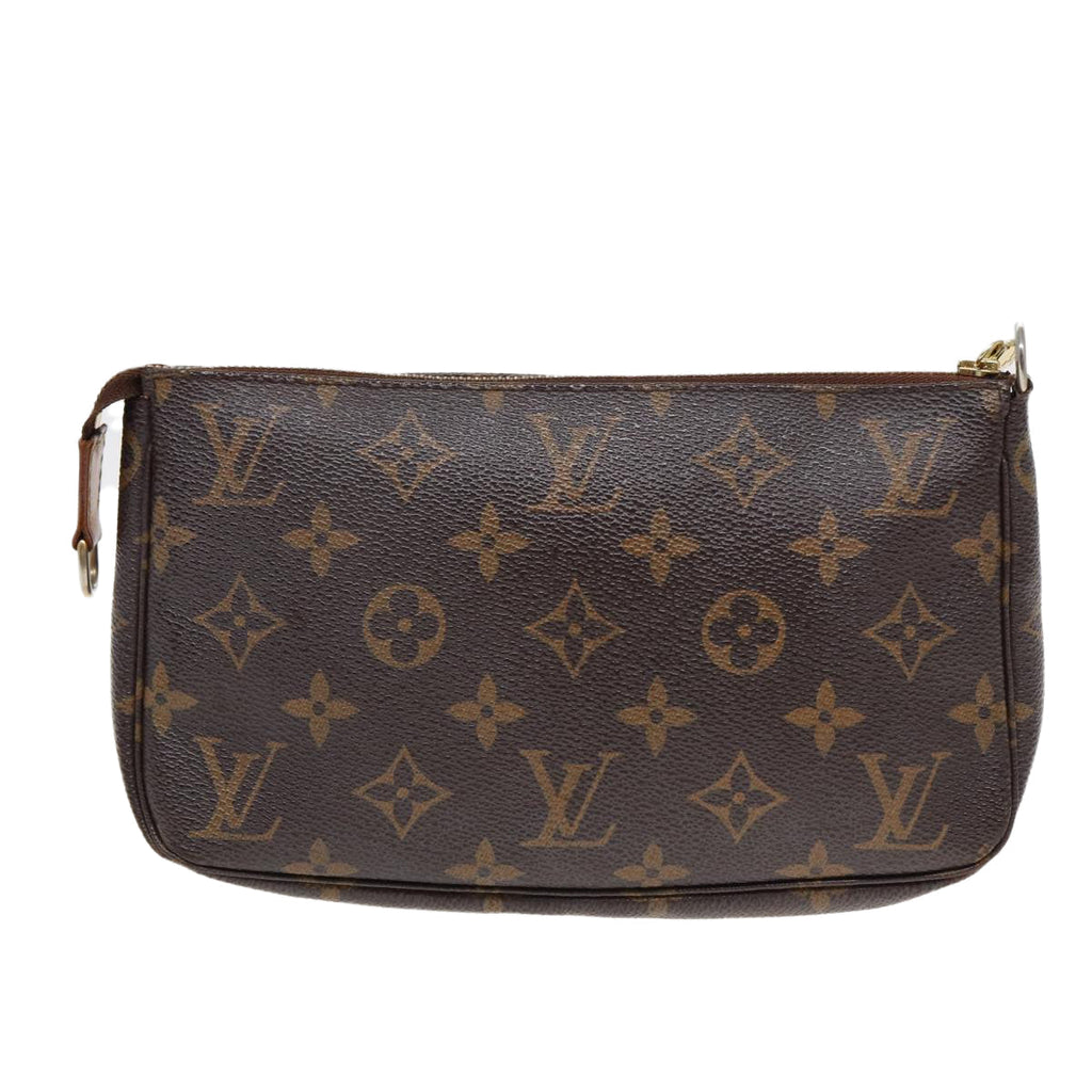 Louis Vuitton Pochette Accessoires  Canvas Clutch Bag