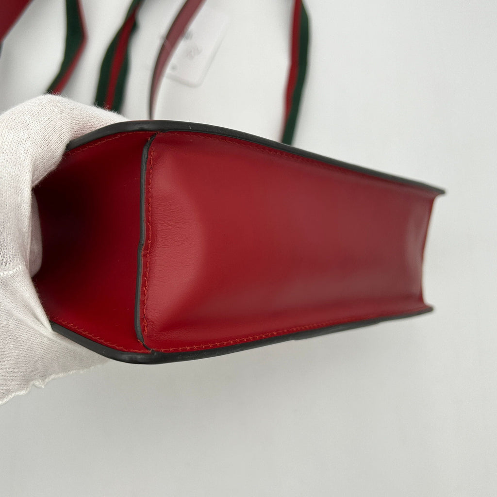 GUCCI Calfskin Small SyLouis Vuittonie Shoulder Bag gu9956tu