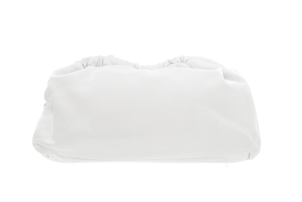 Mansur Gavriel White Oversized Cloud Clutch