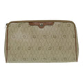 Dior Honeycomb  Canvas Clutch Bag