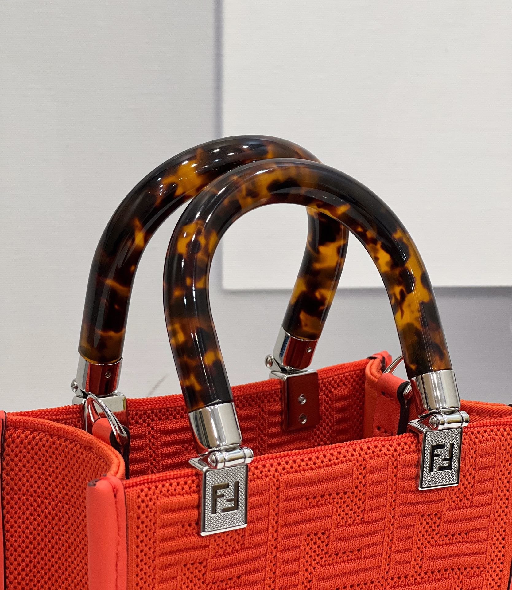 Mini Sunshine Shopper Red For Women, Women’s Handbags, Shoulder And CrossBody Bags 7.1in/18cm FF 8BS051