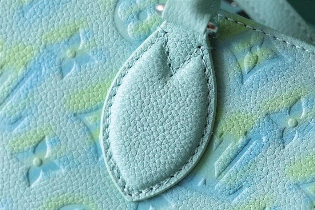 Louis Vuitton OnTheGo PM Monogram Empreinte Light Green For Women, WomenÃƒÂ¢Ã¢â€šÂ¬Ã¢â€žÂ¢s Bags, Shoulder And Crossbody Bags 9.8in/25cm Louis Vuitton]