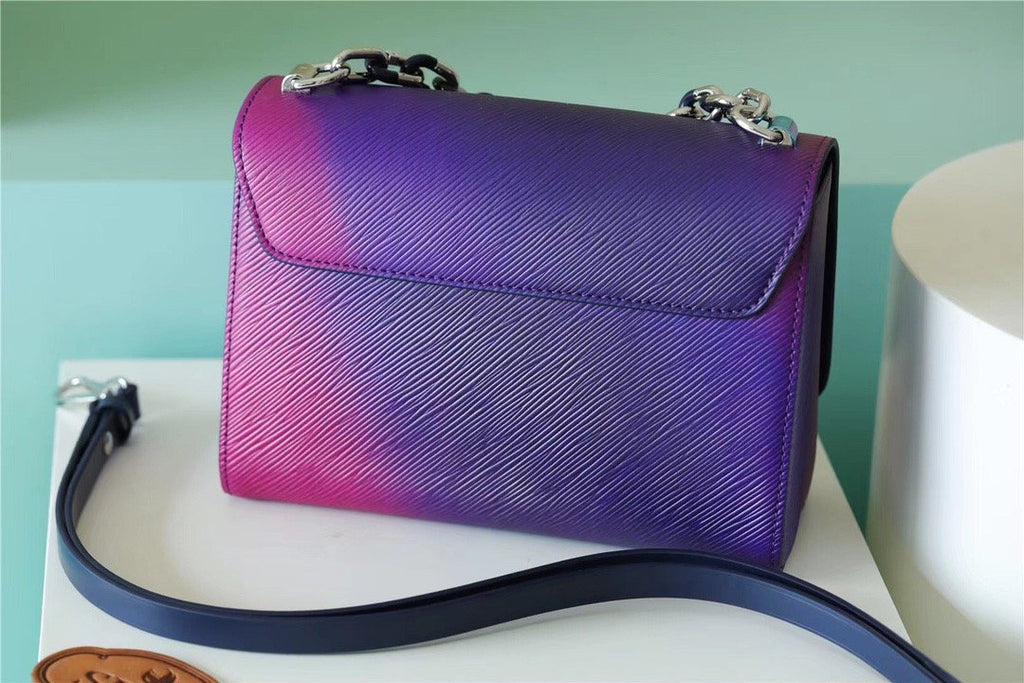 Louis Vuitton Twist PM Bag, Shoulder and Cross Body Bags For Women GraGLAMIent Blue 7.5in/19cm Louis Vuitton M59896