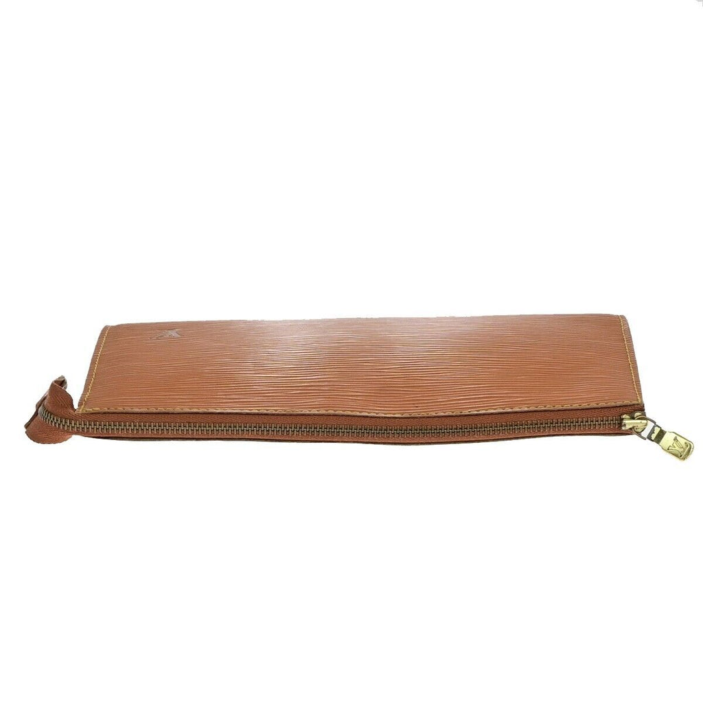 Louis Vuitton Pochette Accessoires  Leather Clutch Bag