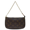 Louis Vuitton Pochette Accessoires  Canvas Clutch Bag