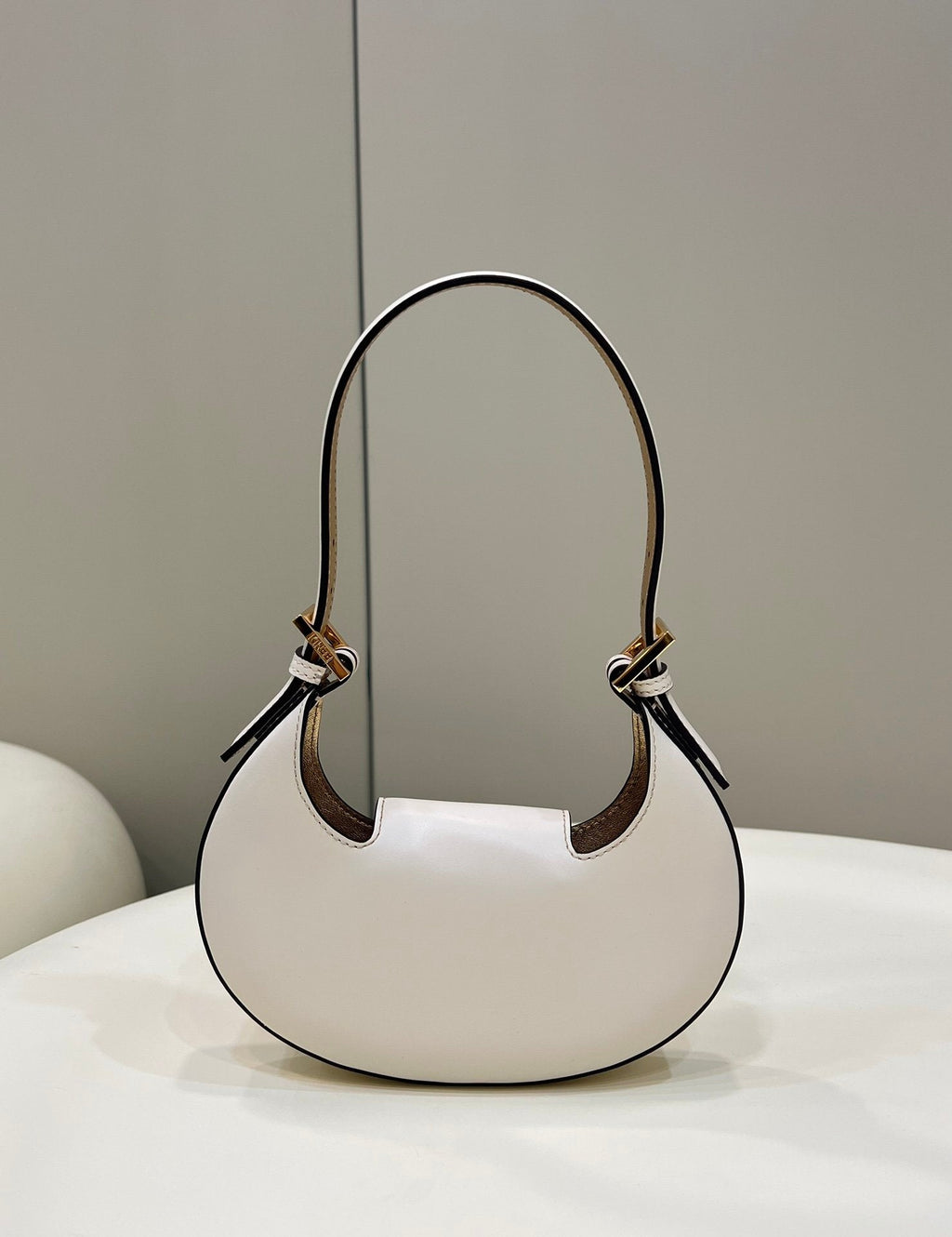 Cookie White For Women, Women’s Handbags, Shoulder Bags 7.4in/19cm FF 8BS065AAIWF0K7E