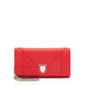 Dior Calfskin Diorama Wallet on Chain Clutch