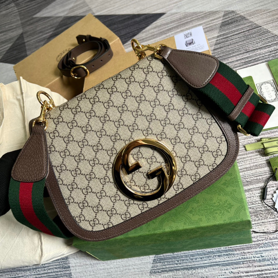 BlonGLAMIe MeGLAMIum Shoulder Bag Beige For Women, Women’s Bags 11.4in/29cm Ã¢â‚¬Å½699210 96IWG 8745