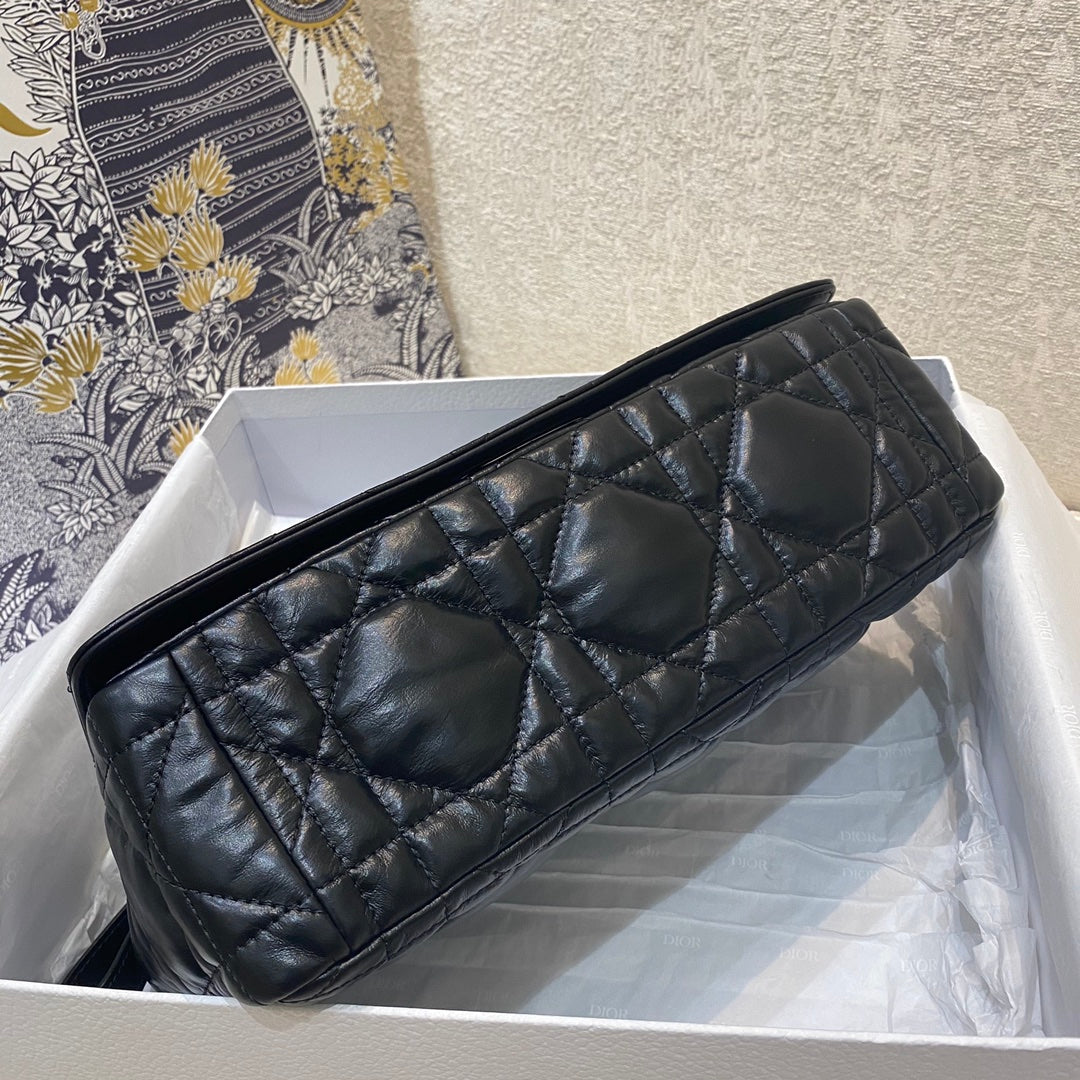 Dior Large Caro Bag, Black, For Women Women’s Handbags, Crossbody Bags, 29cm CD M9243UWHC_M900