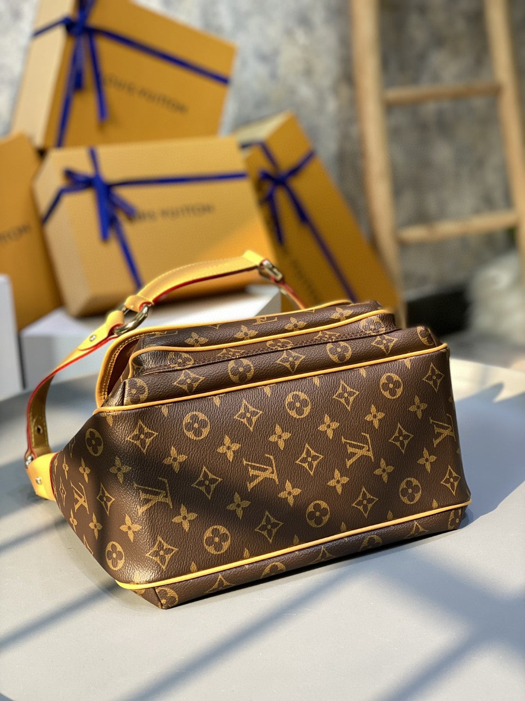 Louis Vuitton Tikal GM Monogram Canvas For Women,  Shoulder Bags 30cm Louis Vuitton M40077
