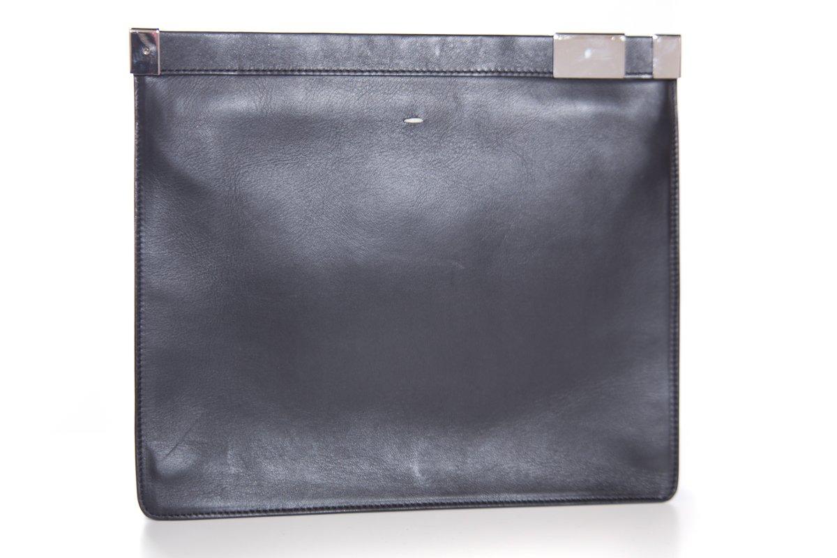 Maison Margiela Black Metal Slide Clutch
