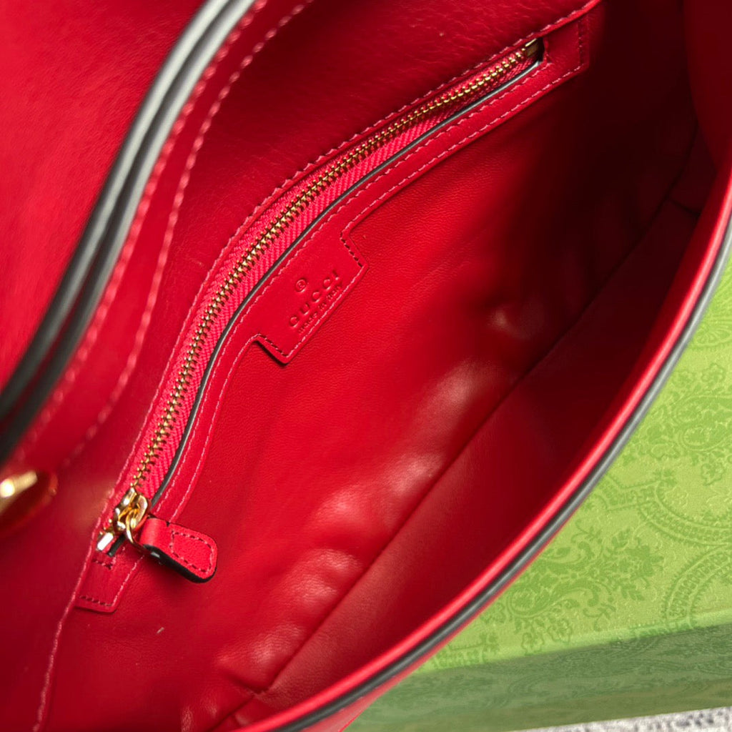 BlonGLAMIe Shoulder Bag Red For Women, Women’s Bags 11in/28cm GlamiÃ¢â‚¬Å½