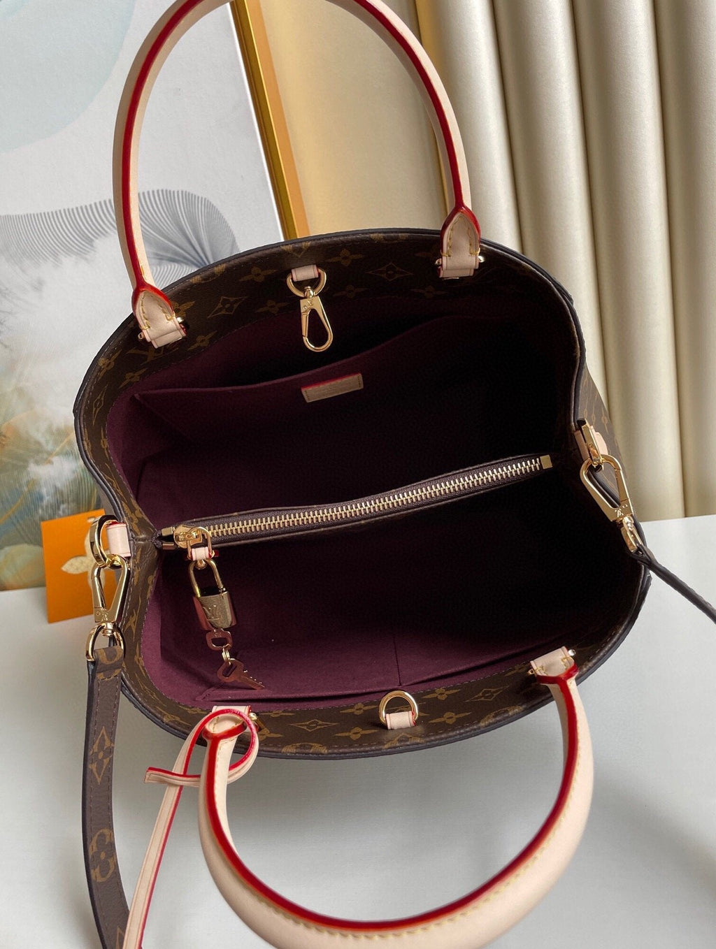 Louis Vuitton Montaigne MM Monogram Canvas For Women,  Shoulder And Crossbody Bags 13in/33cm Louis Vuitton M41056