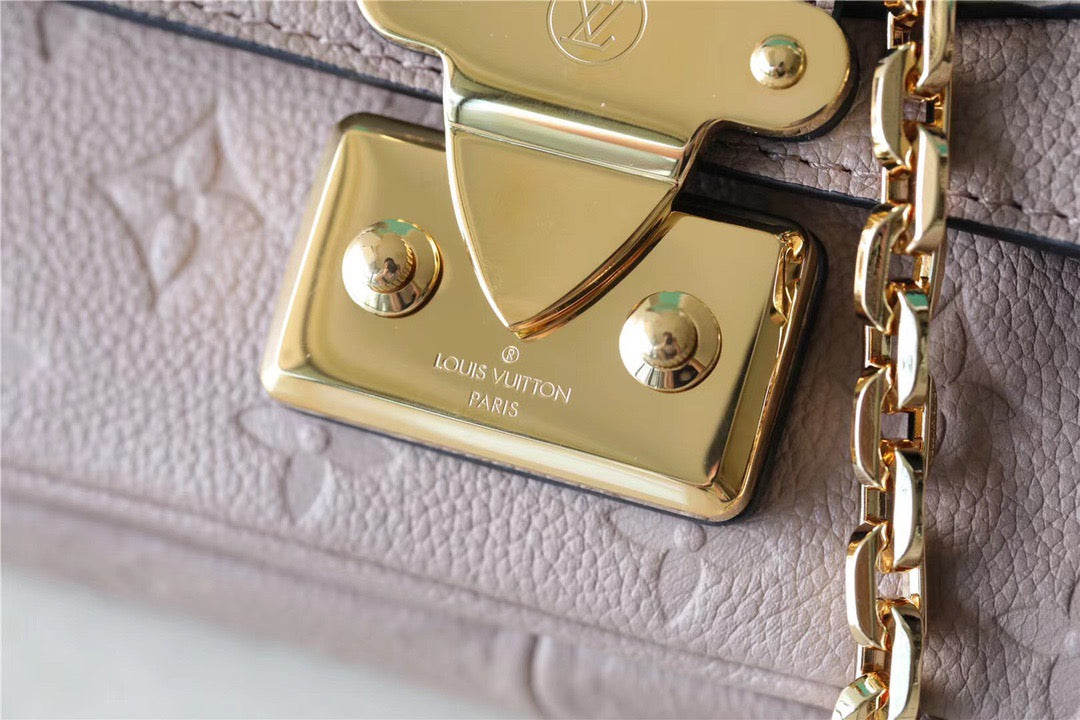 Louis Vuitton Marceau Monogram Empreinte Dove Gray For Women,  Shoulder And Crossbody Bags 9.6in/29.5cm Louis Vuitton M46199