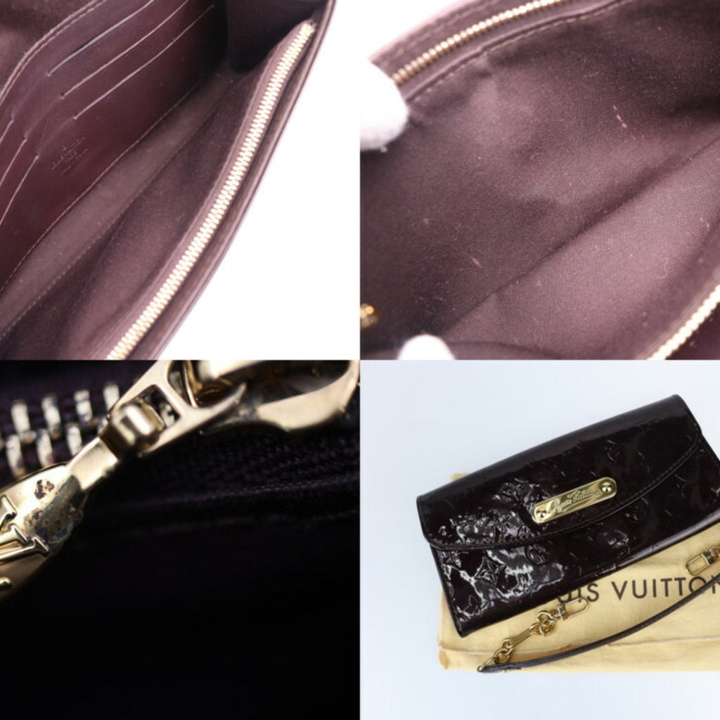 Louis Vuitton Sunset Boulevard   Leather Clutch Bag