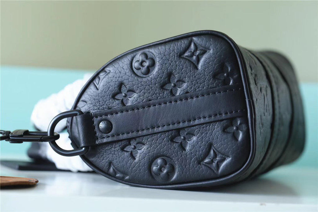 Louis Vuitton Nano Speedy Monogram Empreinte Black For Women, WomenÃƒÂ¢Ã¢â€šÂ¬Ã¢â€žÂ¢s Bags, Shoulder And Crossbody Bags 6.3in/16cm Louis VuittonÃƒâ€šÃ‚Â 