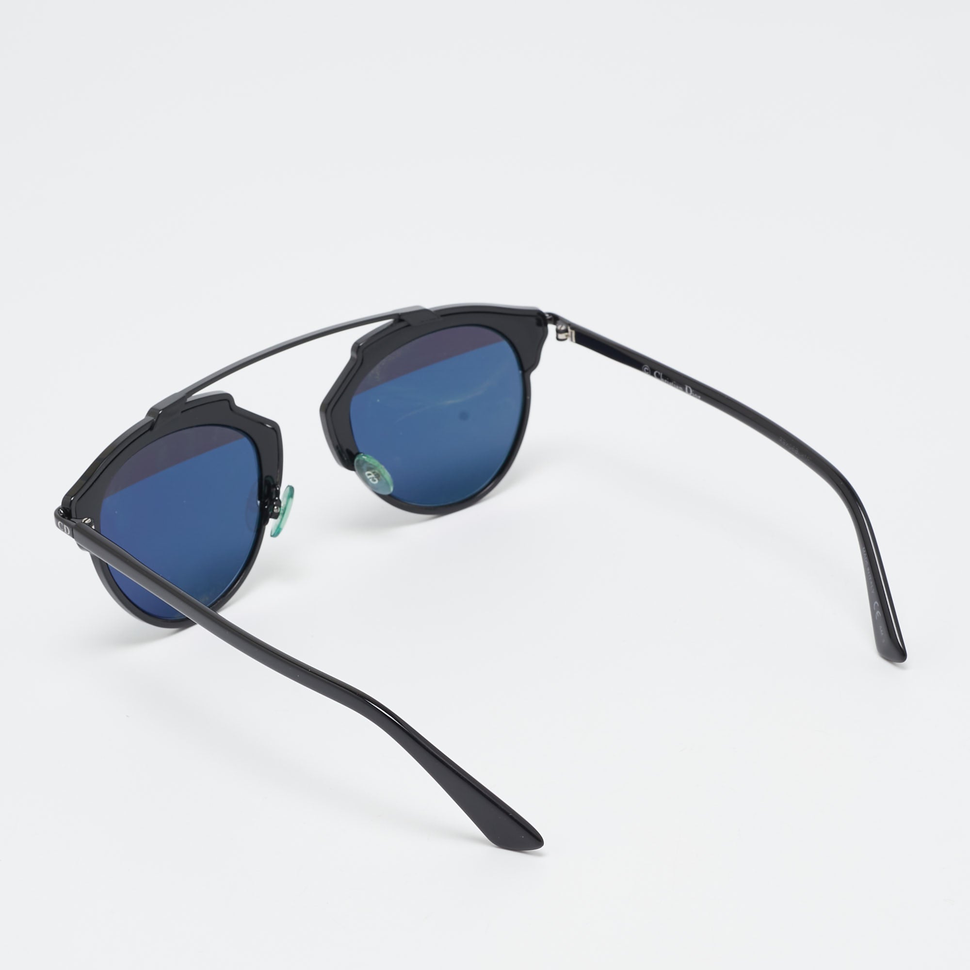 Dior Black/blue Mirror So 1 :1 Rep Aviators Sunglasses