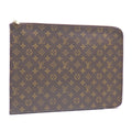 Louis Vuitton Poche Document  Canvas Clutch Bag