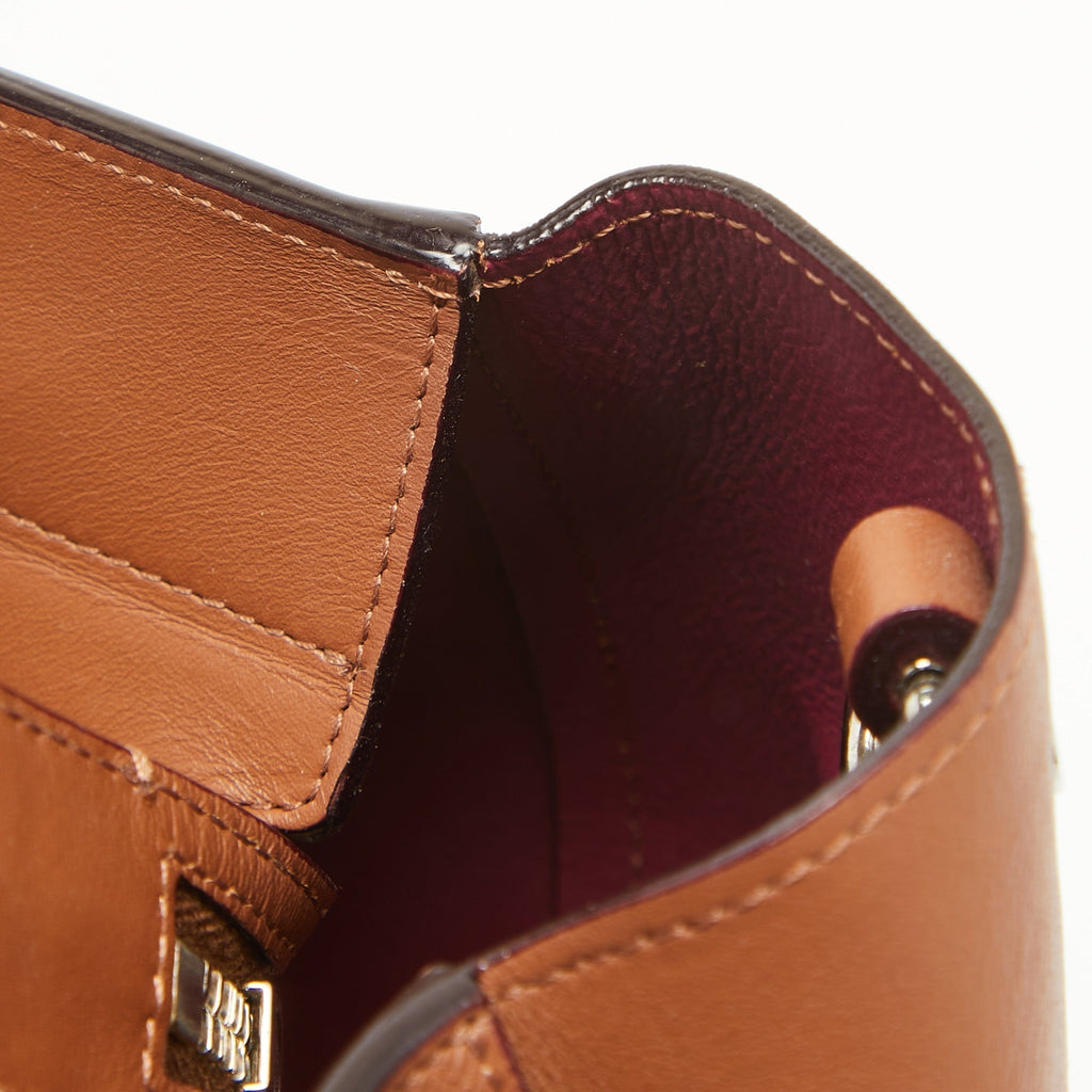 Dior Br Leather Diorissimo Zip Shopper Tote..