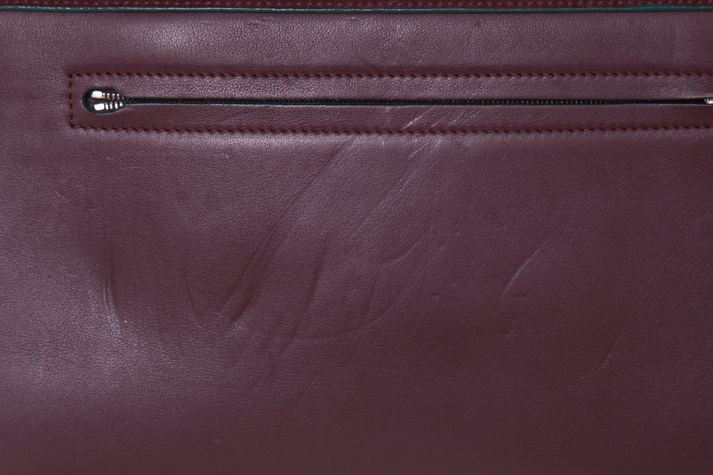 Celineline Multicolor Diamond Suede & Pony Hair Shoulder Bag