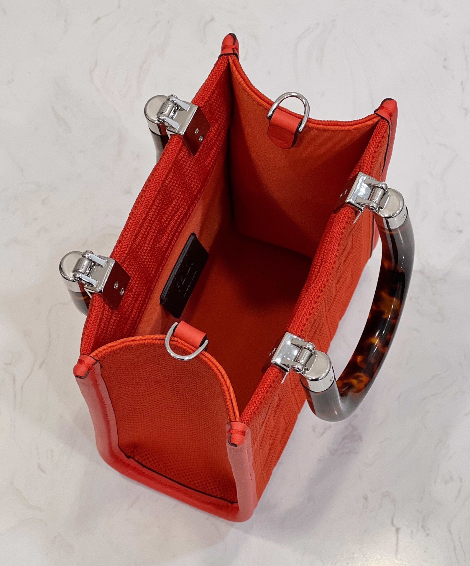 Mini Sunshine Shopper Red For Women, Women’s Handbags, Shoulder And CrossBody Bags 7.1in/18cm FF 8BS051