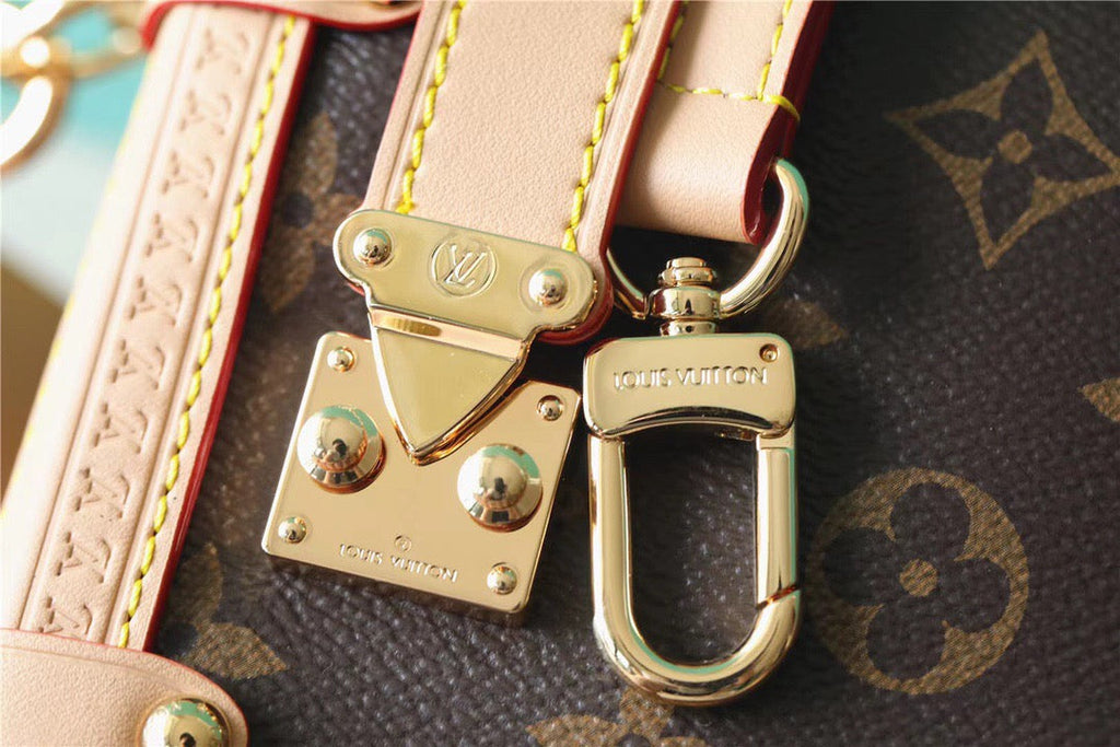 Louis Vuitton Side Trunk PM Monogram Canvas For Women, Women’s Bags, Shoulder And Crossbody Bags 8.3in/21cm Louis Vuitton 