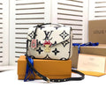 Louis Vuitton Louis Vuitton Crafty Pochette Metis Monogram Empreinte Creme For Women, WomenÃƒÂ¢Ã¢â€šÂ¬Ã¢â€žÂ¢s Handbags, Shoulder And Crossbody Bags 9.8in/25cm Louis Vuitton M45384