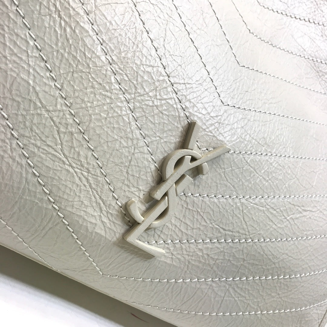 YSSL Niki Medium Shopping Bag White For Women 12in/32cm YSLÂ 